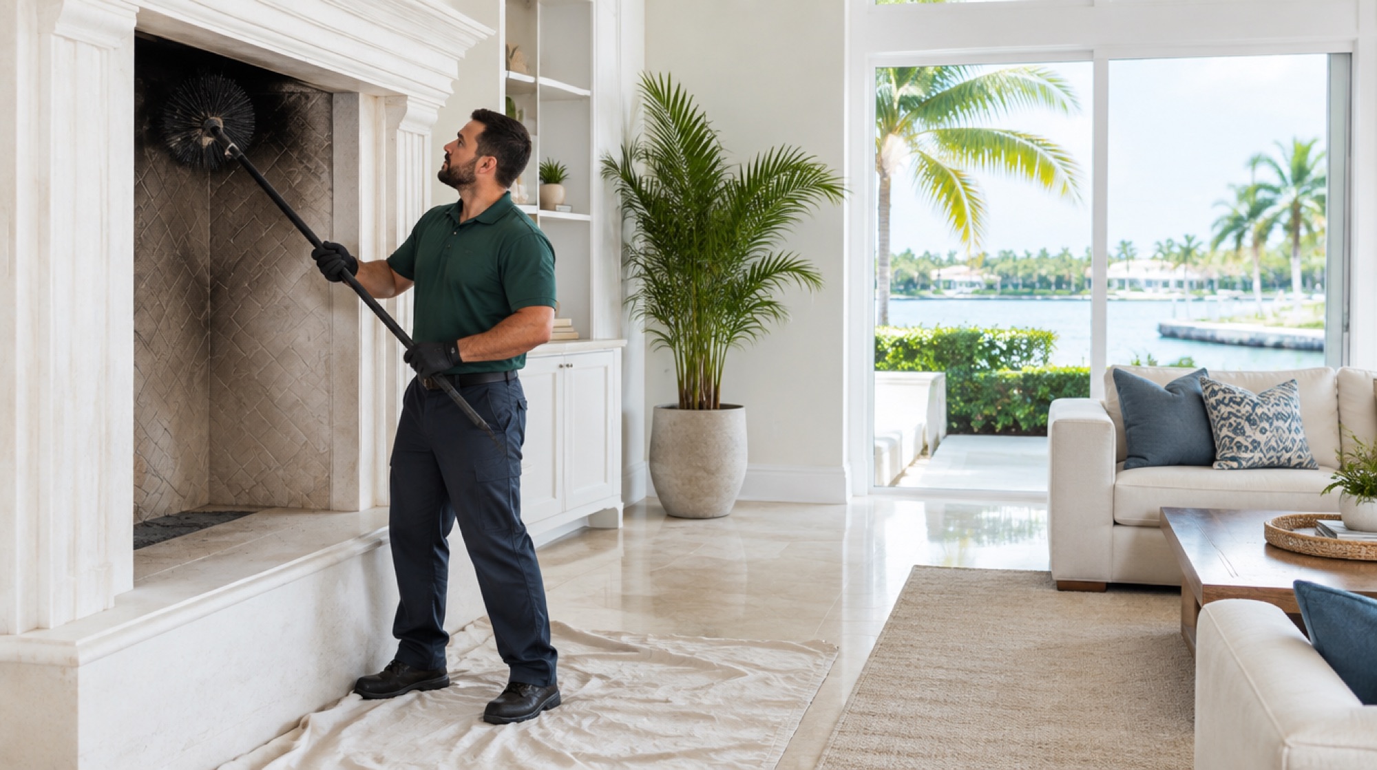 Chimney Cleaning in Broward County