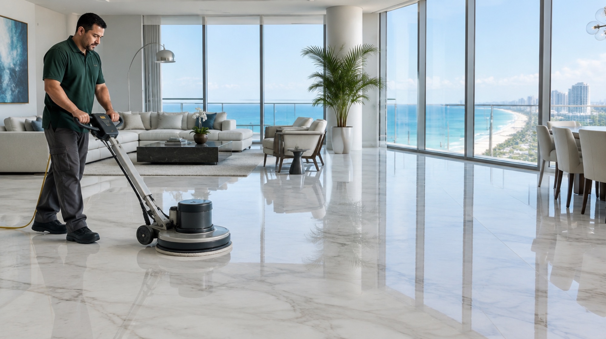 Marble Cleaning & Polishing in Broward County