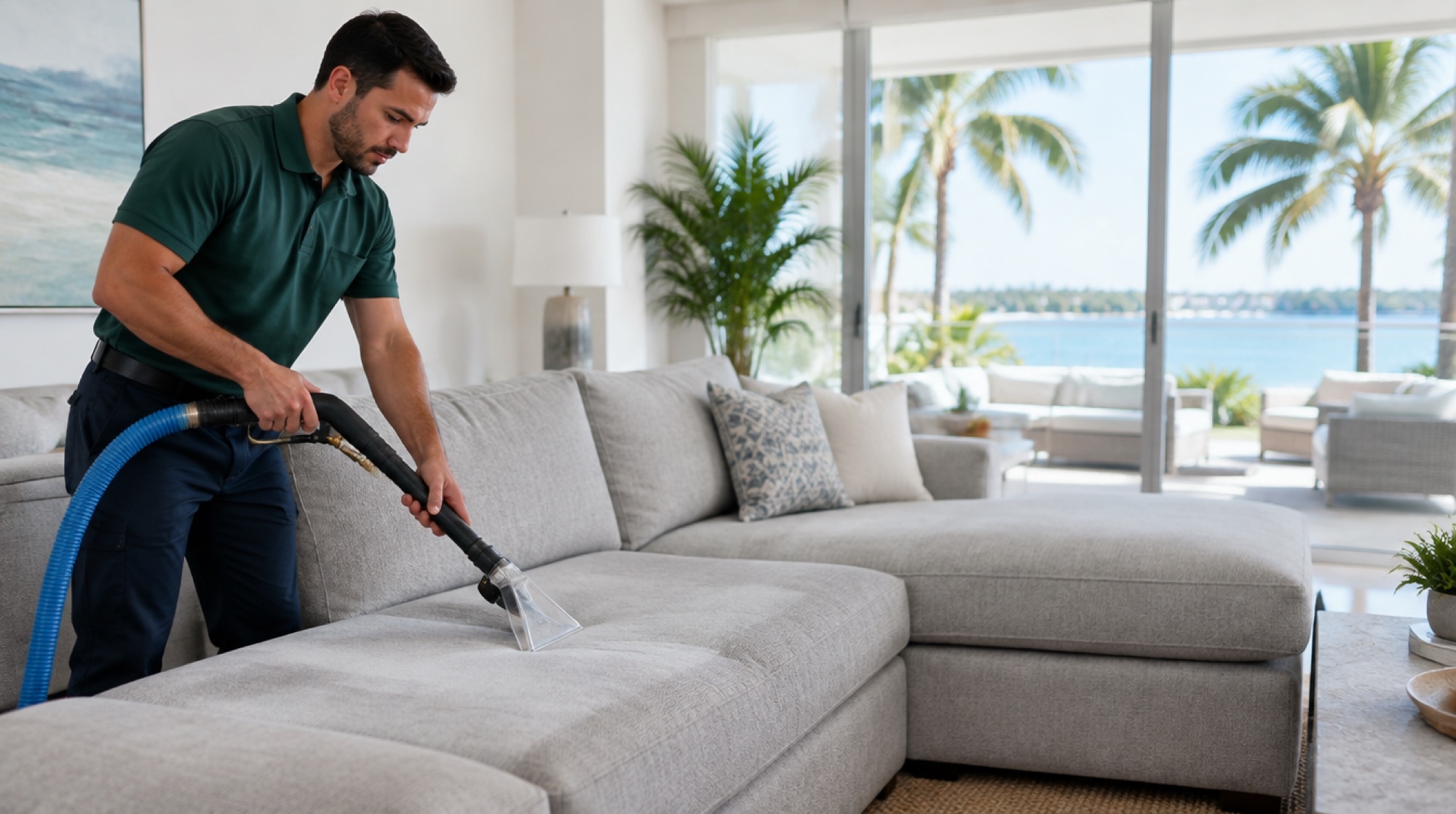 Upholstery Cleaning in Palm Beach County